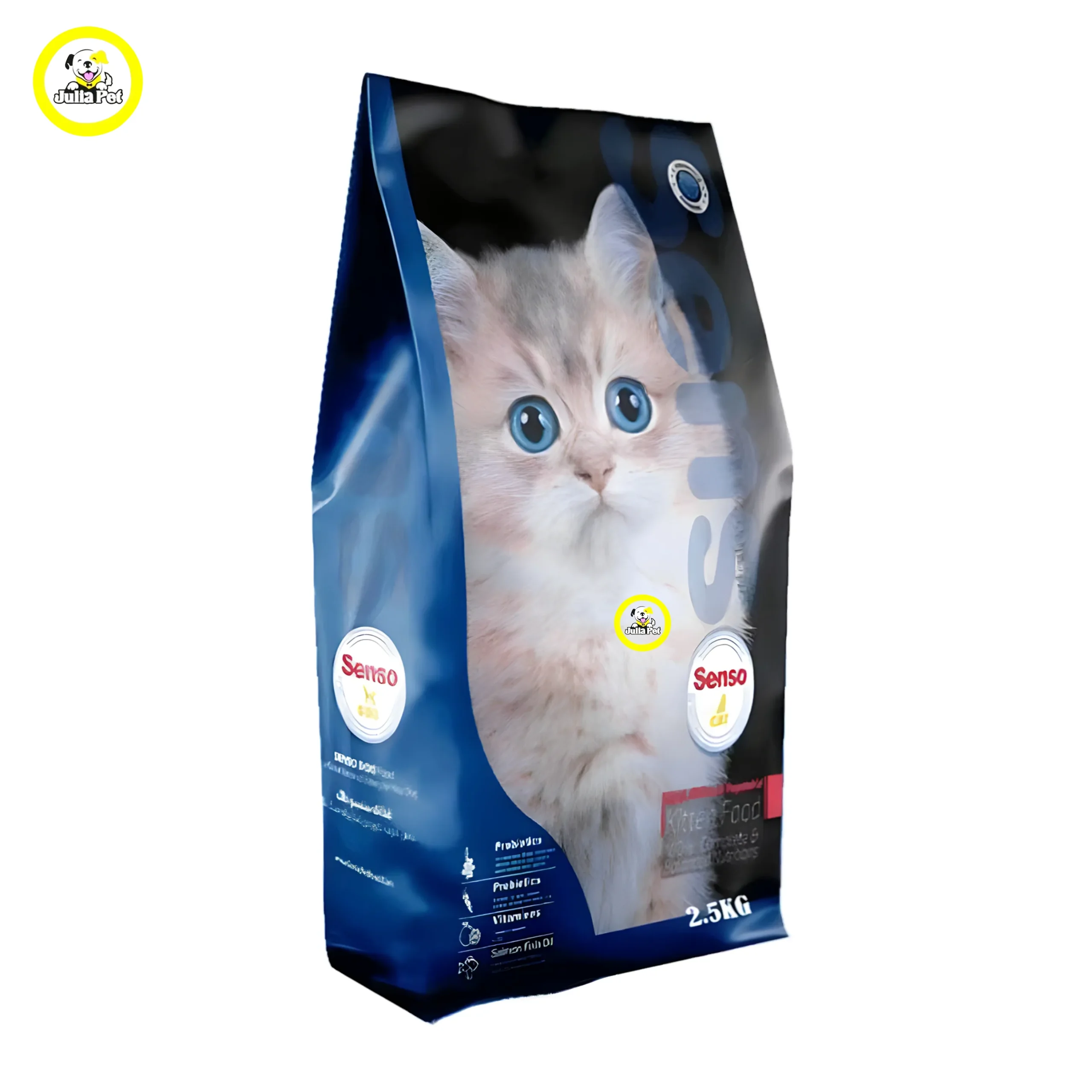 غذای خشک بچه گربه سنسو بسته 2.5 کیلویی غذای خشک بچه گربه سنسو