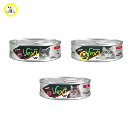 کنسرو گربه وکسی