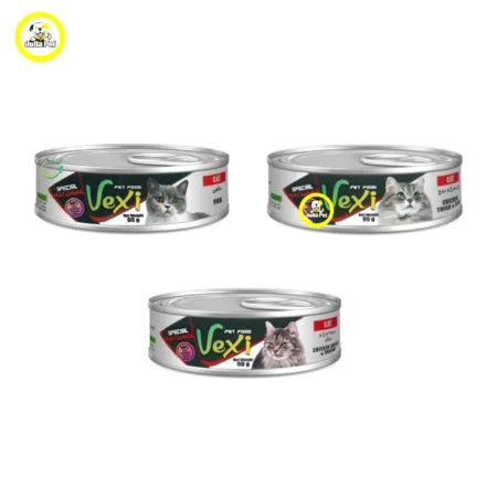 کنسرو گربه وکسی